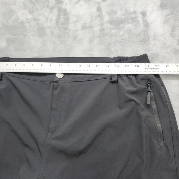 BALEAF Shorts Mens XXL Black Laureate Multi-Pocket Training Stretch Athletic - Picture 6 of 10